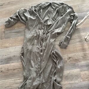 Savvi Gray Long Sleeve Cardigan